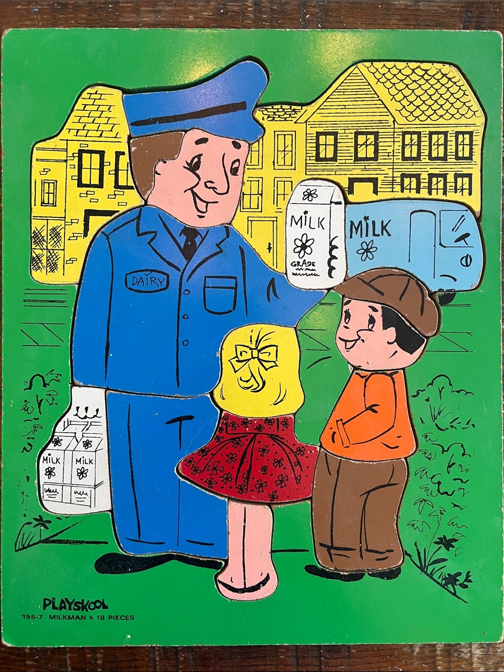 Playskool Milkman Puzzle